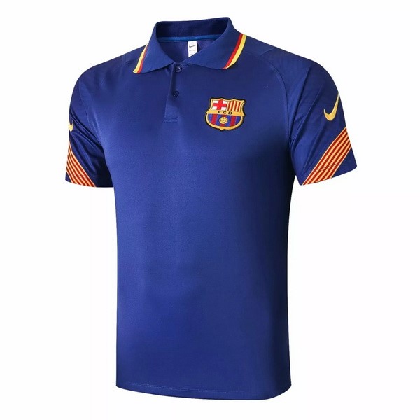 Polo Barcellona 20/21 Blu Arancione